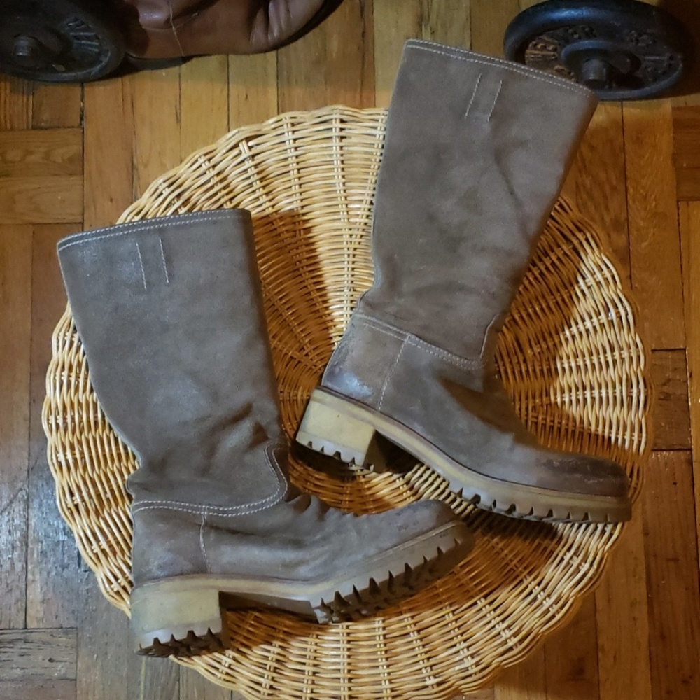 💯Prada Riding Moto Boots 37.5